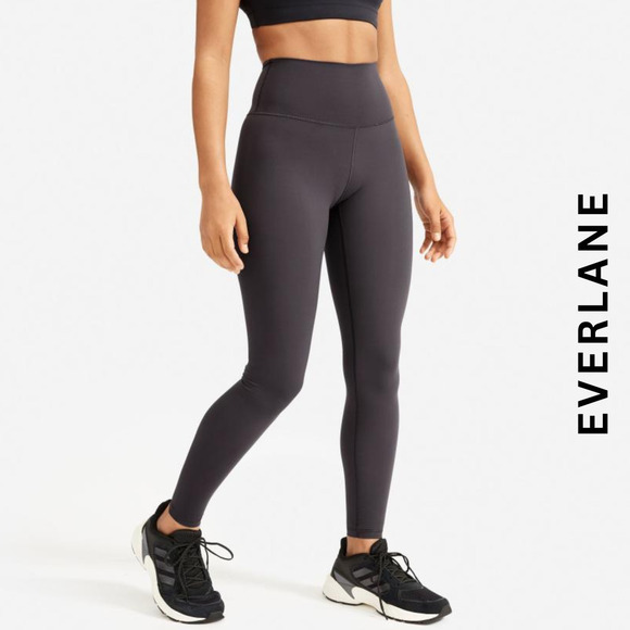 Everlane The Perform Legging Full Length High Waist Sustainable Dark Gray NWT XS - Picture 1 of 15
